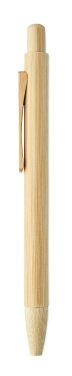 Логотрейд pекламные продукты картинка: Bamboo automatic ball pen