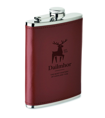 Лого трейд pекламные cувениры фото: Slim hip flask 200 ml