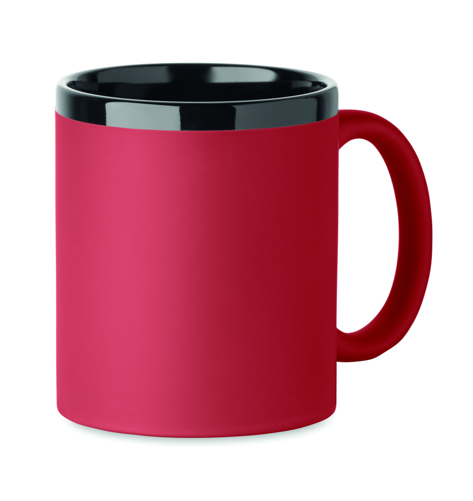 Лого трейд pекламные продукты фото: Ceramic mug for laser 300 ml