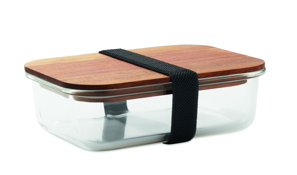 Лого трейд pекламные продукты фото: Glass lunch box 800ml