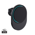 Автомобильный держатель PowerCruze RCS rplastic 15W с магнитной зарядкой, черный