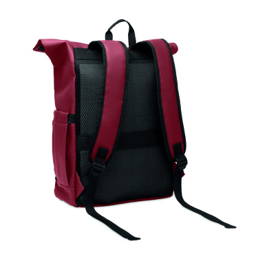 Лого трейд бизнес-подарки фото: Rolltop laptop rucksack 600D