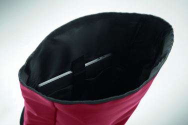 Лого трейд pекламные подарки фото: Rolltop laptop rucksack 600D