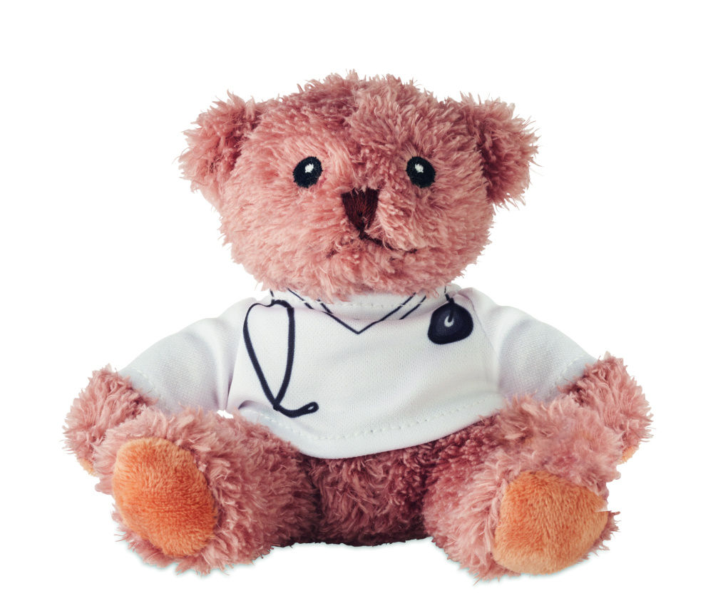Логотрейд бизнес-подарки картинка: Teddy bear plush doctor
