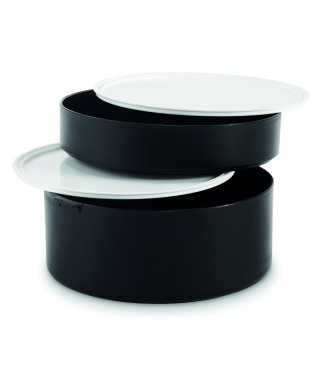 Логотрейд pекламные продукты картинка: PP two-tier lunch box 950 ml