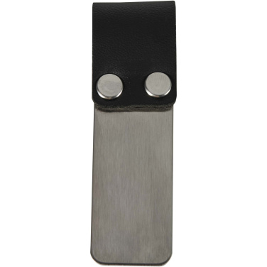 Лого трейд pекламные подарки фото: Riva зажим для ручки