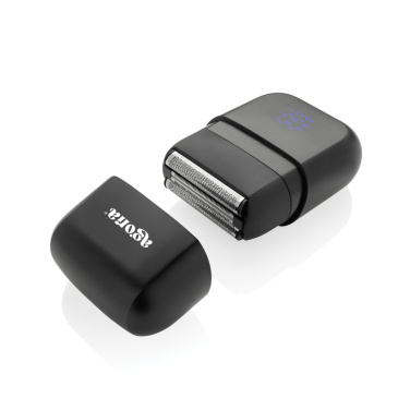 Лого трейд pекламные cувениры фото: Аккумуляторная дорожная бритва TrimBlade, степень защиты IPX7.