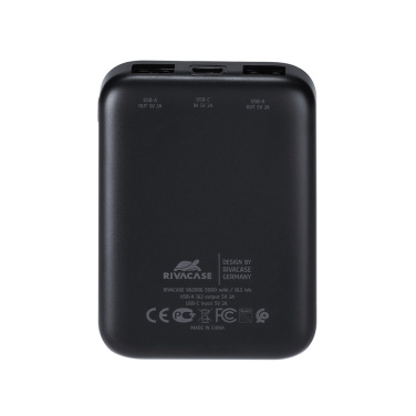 Логотрейд pекламные cувениры картинка: Power Bank VA2006 5000 mAh RIVACASE