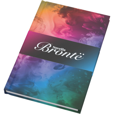 Логотрейд pекламные продукты картинка: Novella Brontë блокнот формата А5 в твердой матовой обложке - 100 листов