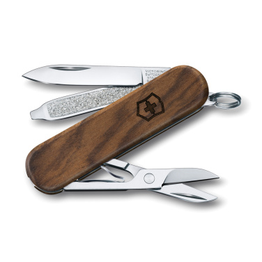 Логотрейд pекламные подарки картинка: Карманный нож VICTORINOX Classic SD Wood, 5 функций