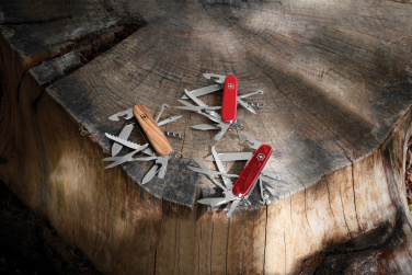 Лого трейд бизнес-подарки фото: Карманный нож VICTORINOX Huntsman Wood, 13 функций
