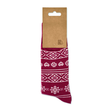 Логотрейд pекламные cувениры картинка: Pair of Christmas socks M
