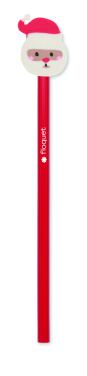 Логотрейд бизнес-подарки картинка: Christmas pencil with eraser