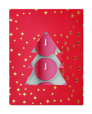 Лого трейд pекламные cувениры фото: Cinnamon scented tea light set