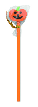 Логотрейд pекламные cувениры картинка: Halloween pencil with eraser