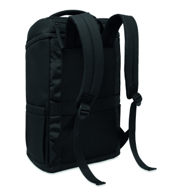 Лого трейд бизнес-подарки фото: 15" PU laptop backpack