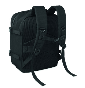 Логотрейд pекламные подарки картинка: 15" RPET backpack lock 20L