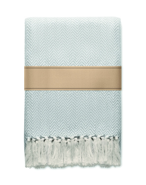 Лого трейд pекламные продукты фото: Recycled polycotton blanket