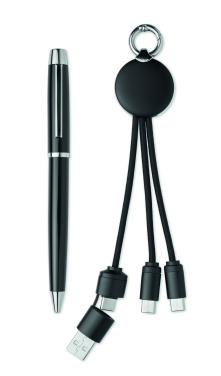 Лого трейд бизнес-подарки фото: 2 piece gift set in box