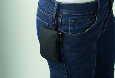 Лого трейд pекламные подарки фото: PU key case wallet w/carabiner
