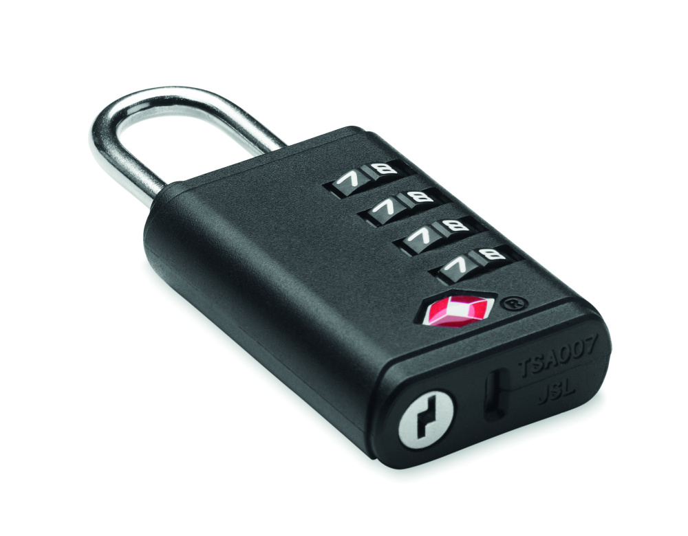 Логотрейд pекламные cувениры картинка: TSA 4-digit combination lock