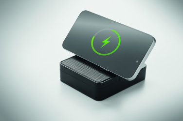 Лого трейд pекламные подарки фото: Wireless speaker & charger 15W