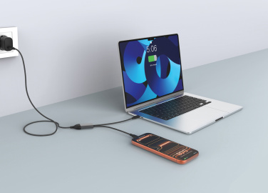 Логотрейд pекламные продукты картинка: Кабель Terra 100W RCS с двумя выходами USB-C