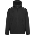 Утепленная парка унисекс с подкладкой от Emin, Черный