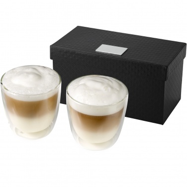 Logotrade kampanjprodukter bild: Boda 2-delars kaffeset i glas