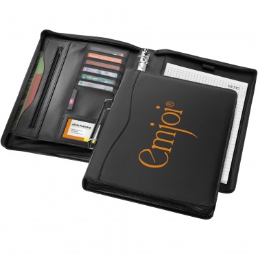 Logotrade profilreklam bild: Ebony A4-mapp med handtag