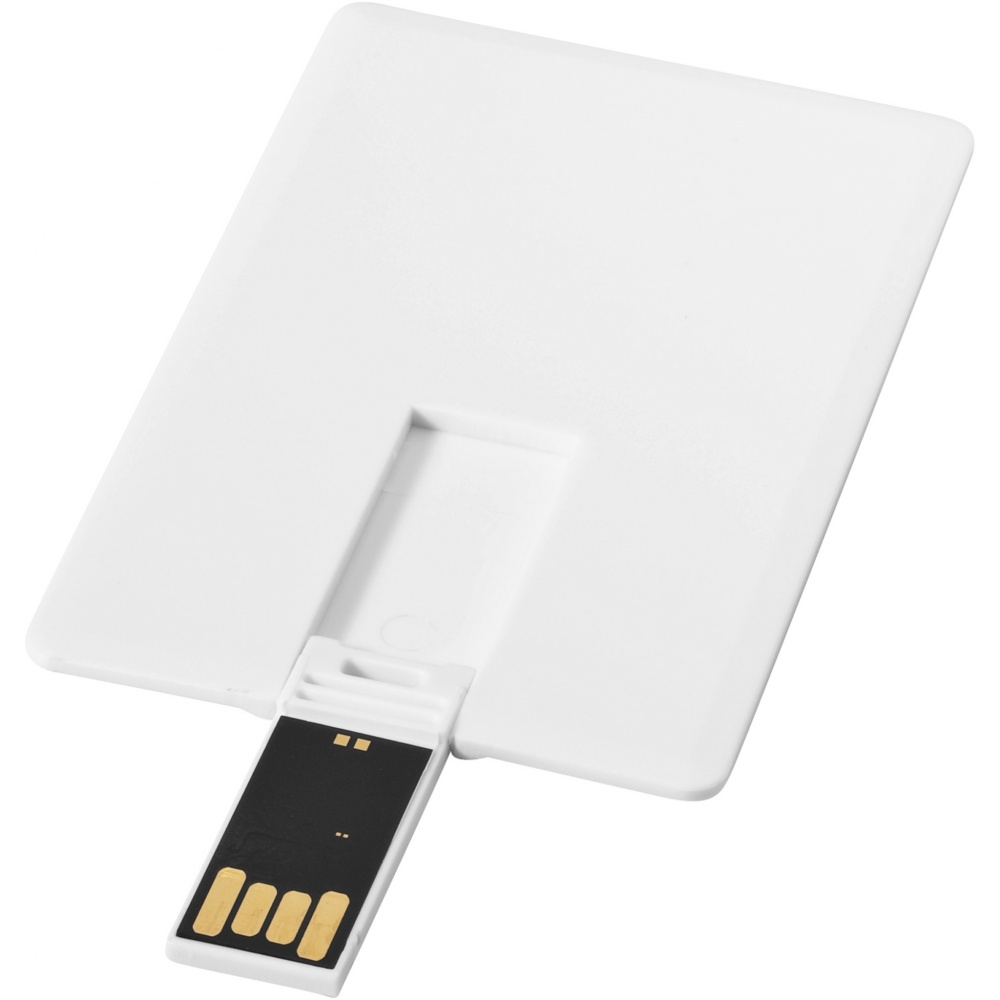 Logotrade profilreklam bild: Slim USB 4 GB i kortformat