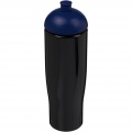 H2O Active® Tempo 700 ml sportflaska med kupollock, Solid svart/blå