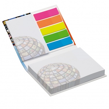 Logotrade presentreklam bild: Combi notes page marker set hard cover