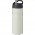 H2O Active® Eco Base 650 ml sportflaska med piplock, Elfenbensvit / Solid svart