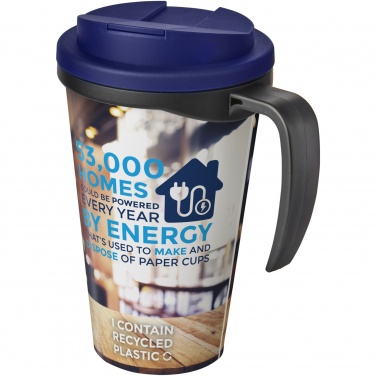 Logotrade presentreklam bild: Brite-Americano® Grande 350 ml mugg med spillsäkert lock