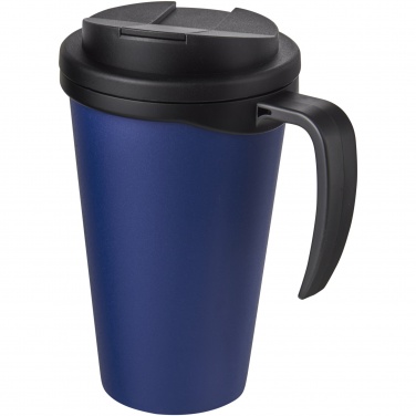 Logotrade profilprodukter bild: Americano® Grande 350 ml mugg med spillsäkert lock