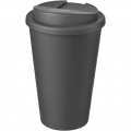 Americano® 350 ml mugg med spillsäkert lock, Grå