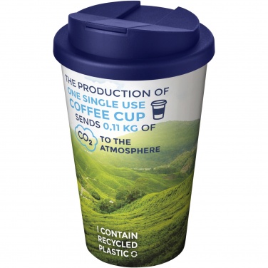 Logotrade profilprodukter bild: Brite-Americano® 350 ml mugg med spillsäkert lock