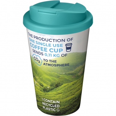 Logotrade kampanjprodukter bild: Brite-Americano® 350 ml mugg med spillsäkert lock