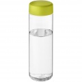 H2O Active® Vibe 850 ml vattenflaska med skruvlock, Transparent / Lime