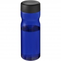 H2O Active® Eco Base 650 ml vattenflaska med skruvlock, Blå / Solid svart