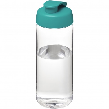 Logotrade reklamprodukter bild: H2O Active® Octave Tritan™ 600 ml sportflaska med uppfällbart lock