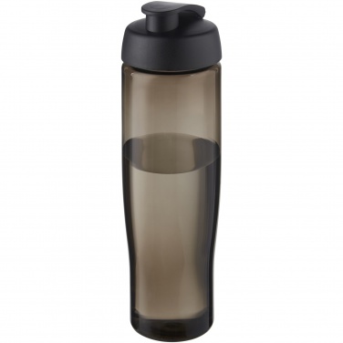 Logotrade profilprodukter bild: H2O Active® Eco Tempo 700 ml sportflaska med uppfällbart lock