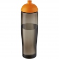 H2O Active® Eco Tempo 700 ml sportflaska med kupollock, Orange / Träkol