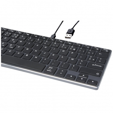 Logotrade reklamprodukter bild: Hybrid högpresterande Bluetooth-tangentbord – AZERTY