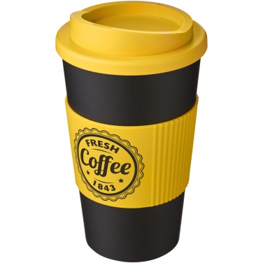 Logotrade profilprodukter bild: Americano® 350 ml isolerad termos med grepp