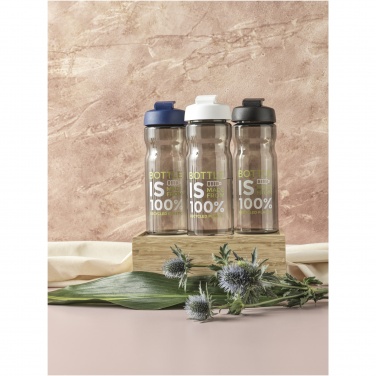 Logotrade kampanjprodukter bild: H2O Active® Eco Base 650 ml sportflaska med uppfällbart lock