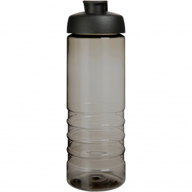 Logotrade profilprodukter bild: H2O Active® Eco Treble 750 ml sportflaska med uppfällbart lock