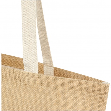 Logotrade profilprodukter bild: Juta tygväska av 300 g/m² jute, 12 l