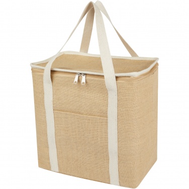 Logotrade profilprodukter bild: Juta kylväska av 300 g/m² jute, 19 l